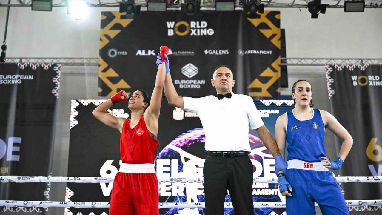 Berfin Kabak, 63. Belgrad Winner Turnuvası'nda 65 kg'de altın madalya kazandı