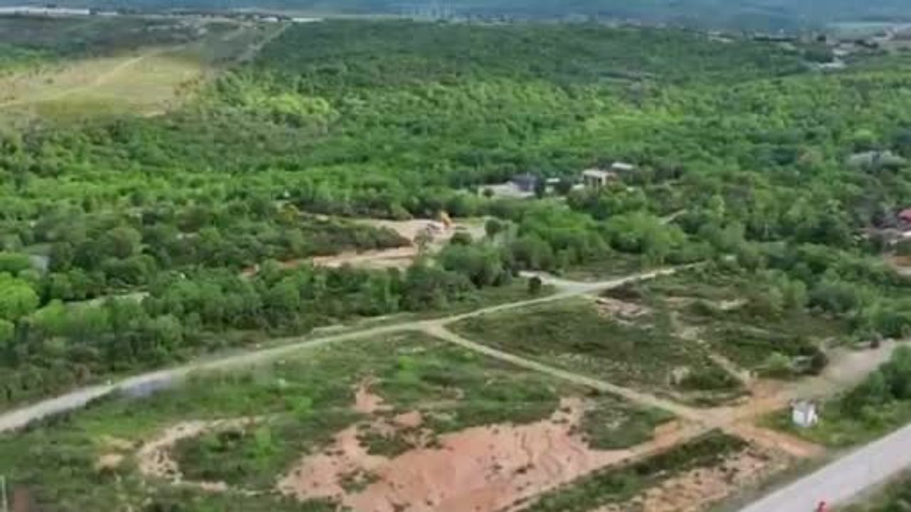 Beykoz'da sit alanına kaçak hafriyat dökümü dronla belirlendi: 1 tutuklama