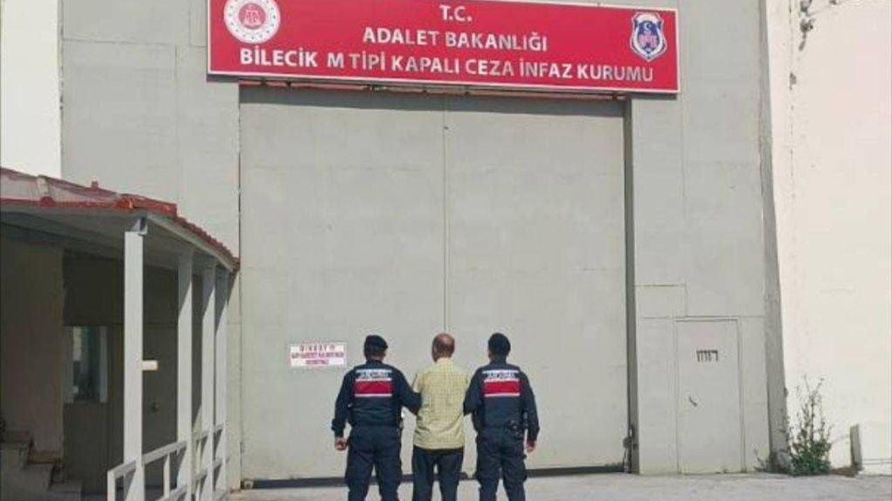 Bilecik'te 3 yıl 6 ay kesinleşmiş hapis cezası bulunan şüpheli Vezirhan'da yakalandı