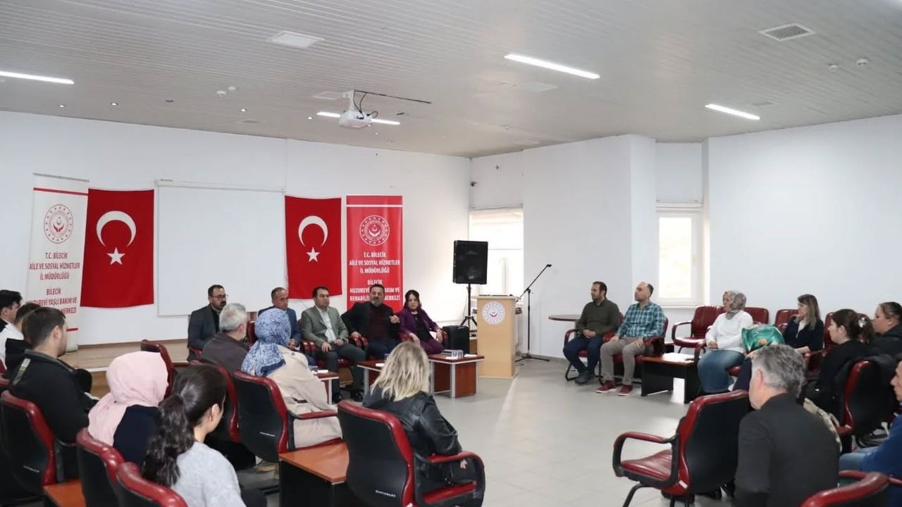 Bilecik’te huzurevi personeliyle değerlendirme toplantısı