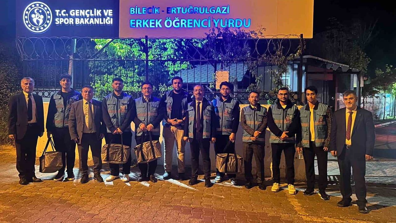 Bilecik’te KYK yurtlarında eğitim faaliyetleri ve 'Komşum Projesi' değerlendirildi