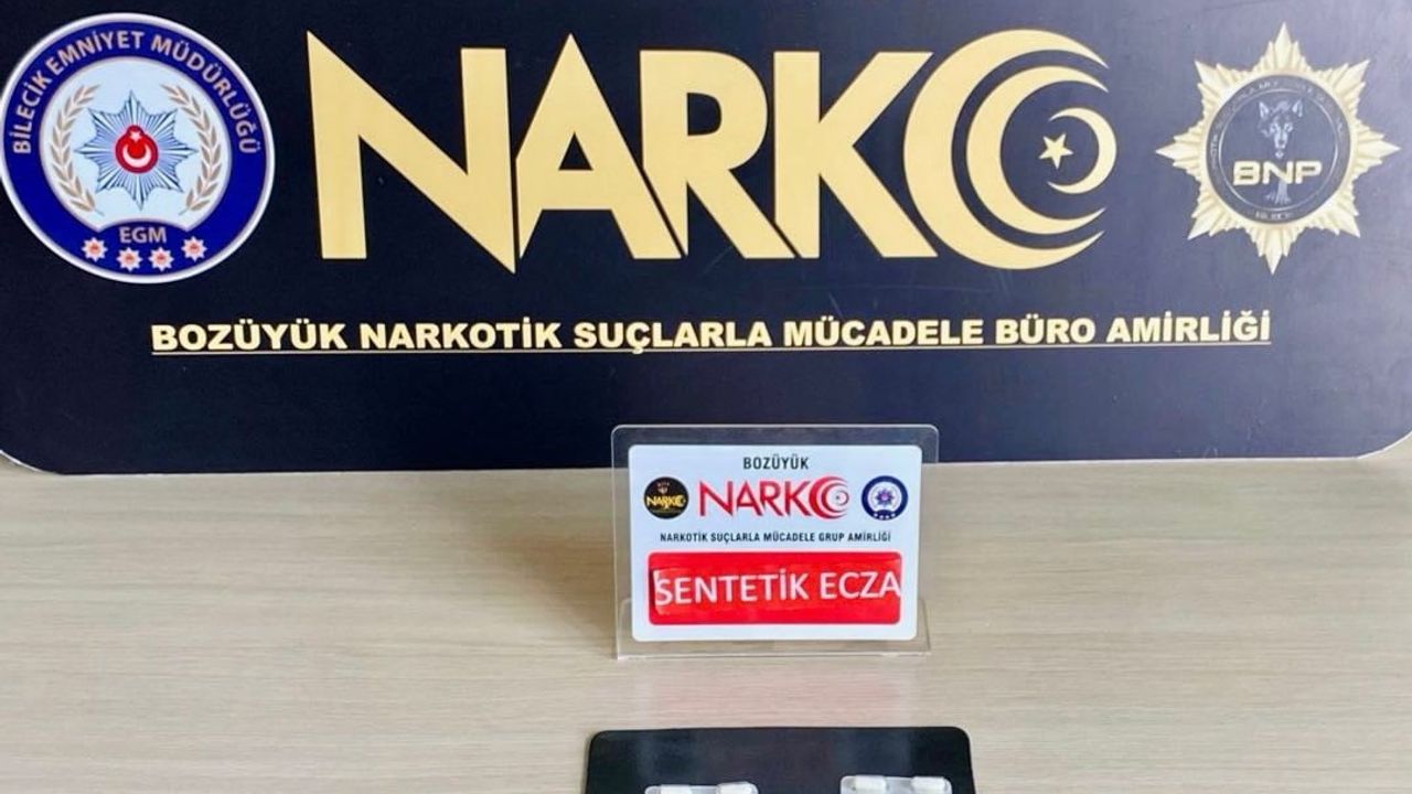 Bilecik’te uyuşturucu operasyonu: Bozüyük’te 1 kişi gözaltına alındı