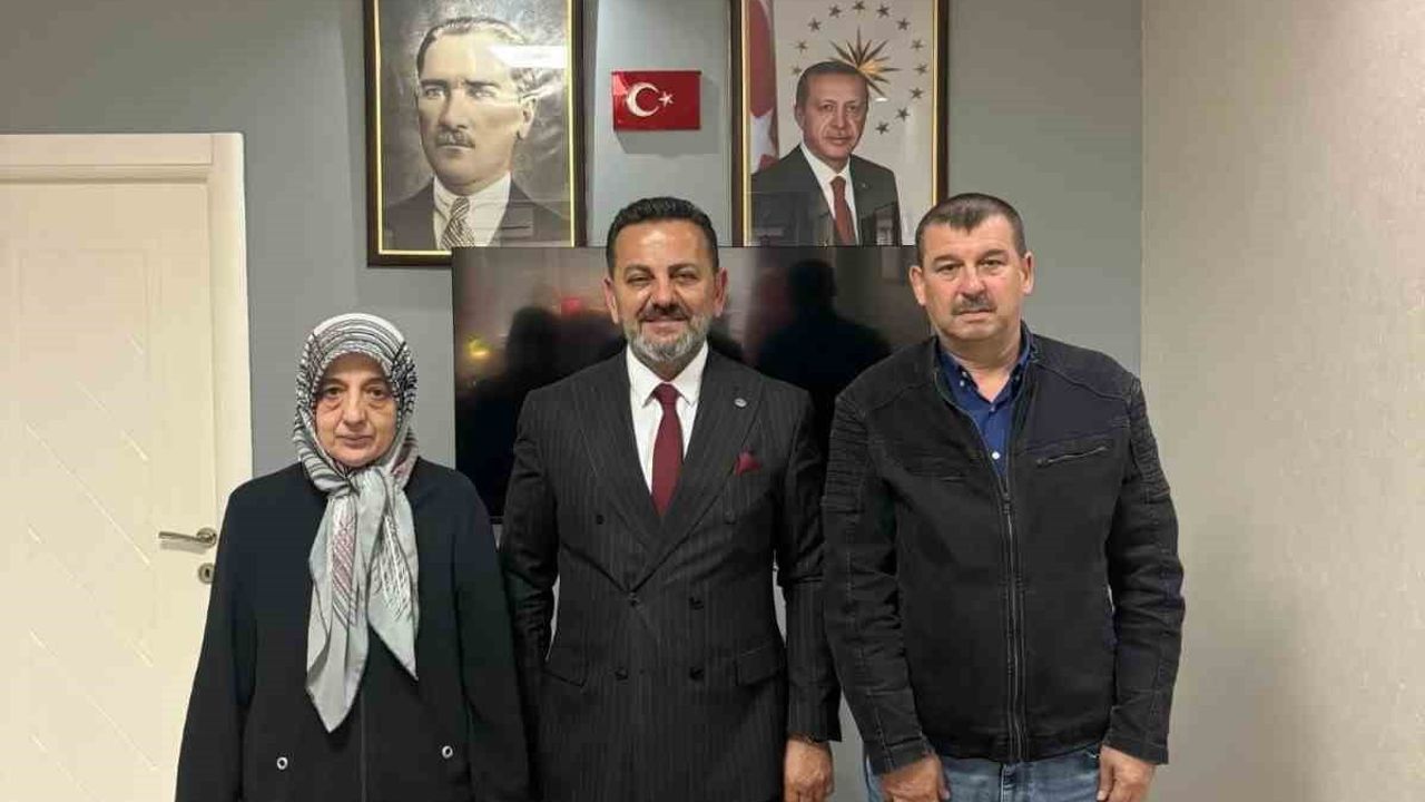 Bilecikli şehit ailesinden Bilecik Aile ve Sosyal Hizmetler İl Müdürlüğü’ne ziyaret