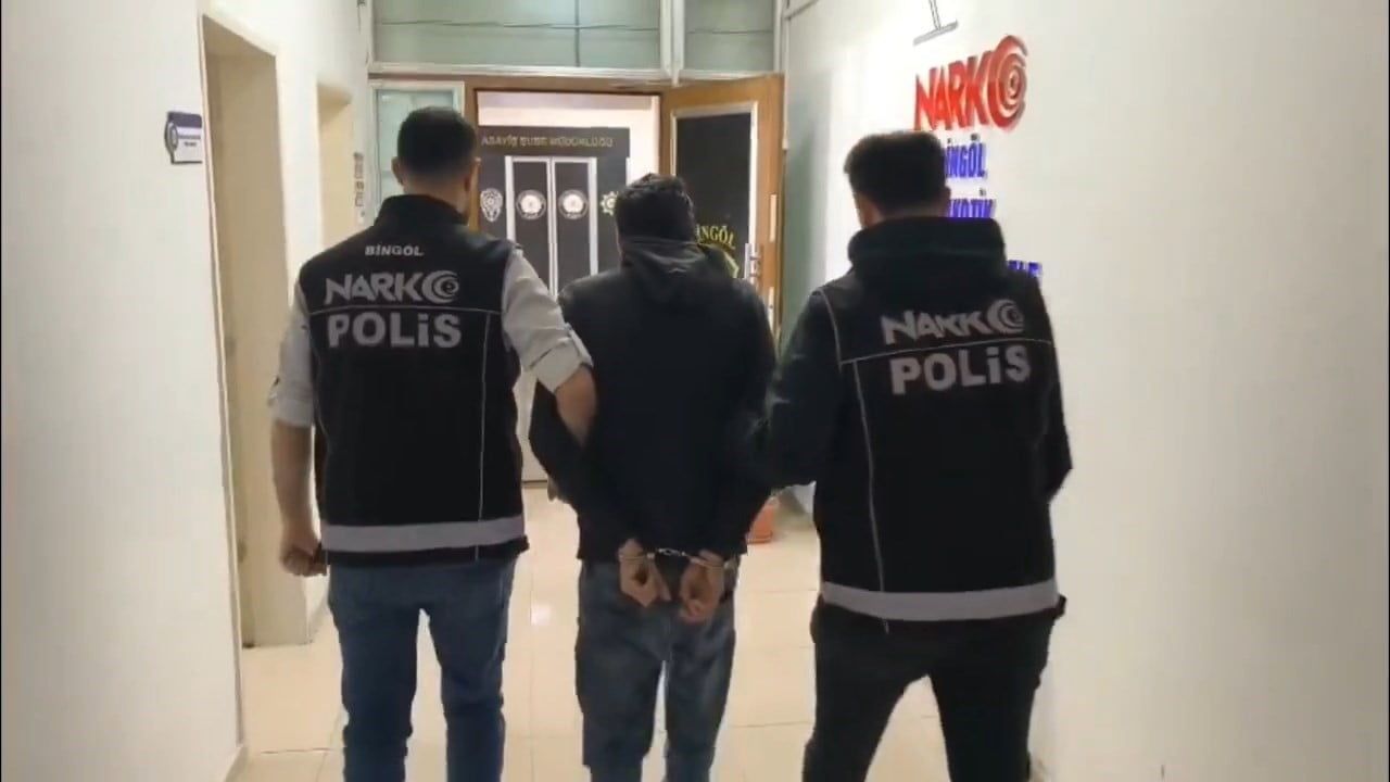 Bingöl'de uyuşturucuyla mücadele: 1 tutuklama, 16,64 gram esrar ele geçirildi