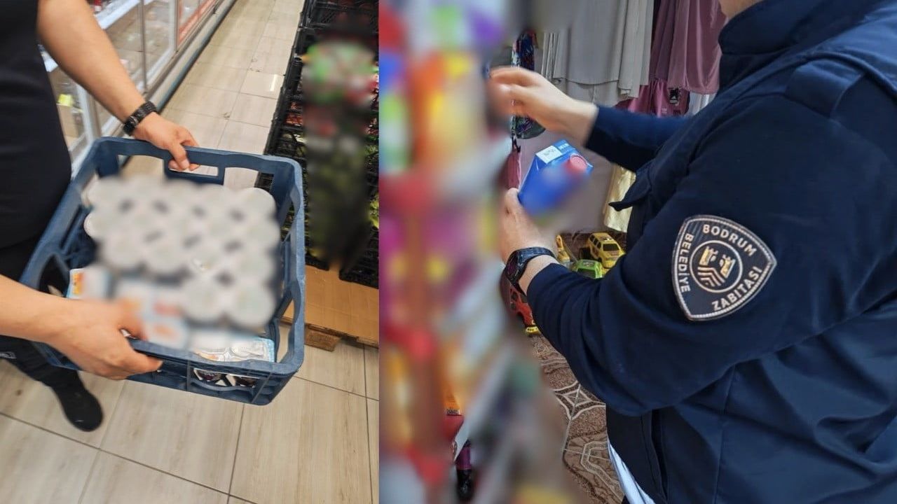 Bodrum’da marketlerde hijyen, etiket ve ruhsat denetimleri: 46 işyeri incelendi