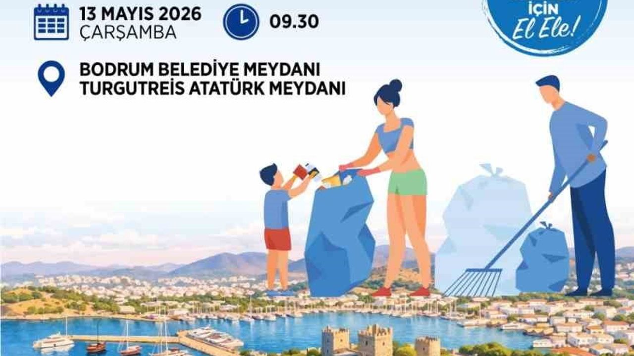 Bodrum'da 'Mavi Beyaz Seferberlik' ikinci etabı 13 Mayıs 2026'de