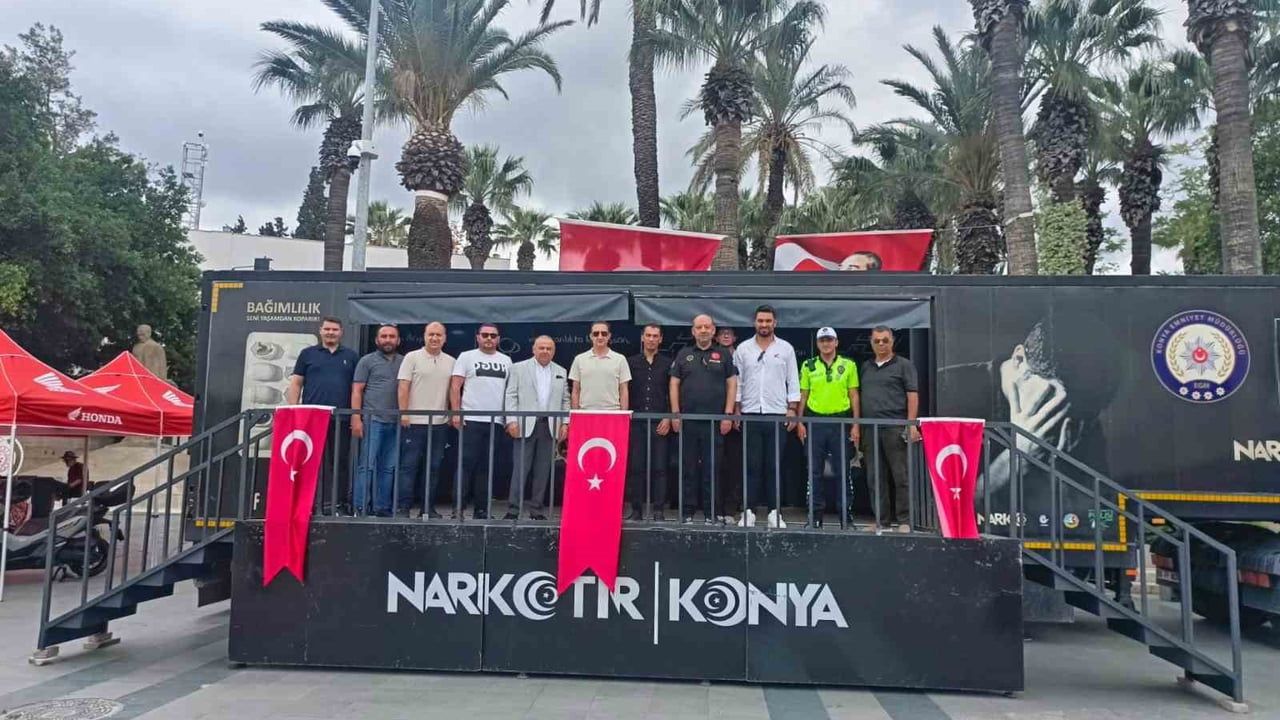 Bodrum'da 'Narko tır' konuşlandırıldı: Yapay zekâ destekli eğitim ve ihbar sistemleri tanıtıldı