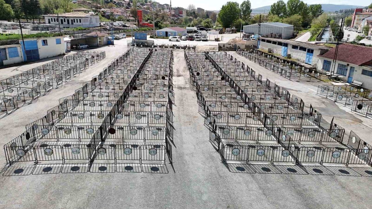 Bozüyük'te kurban satış alanları eski mezbaha bahçesinde düzenlendi