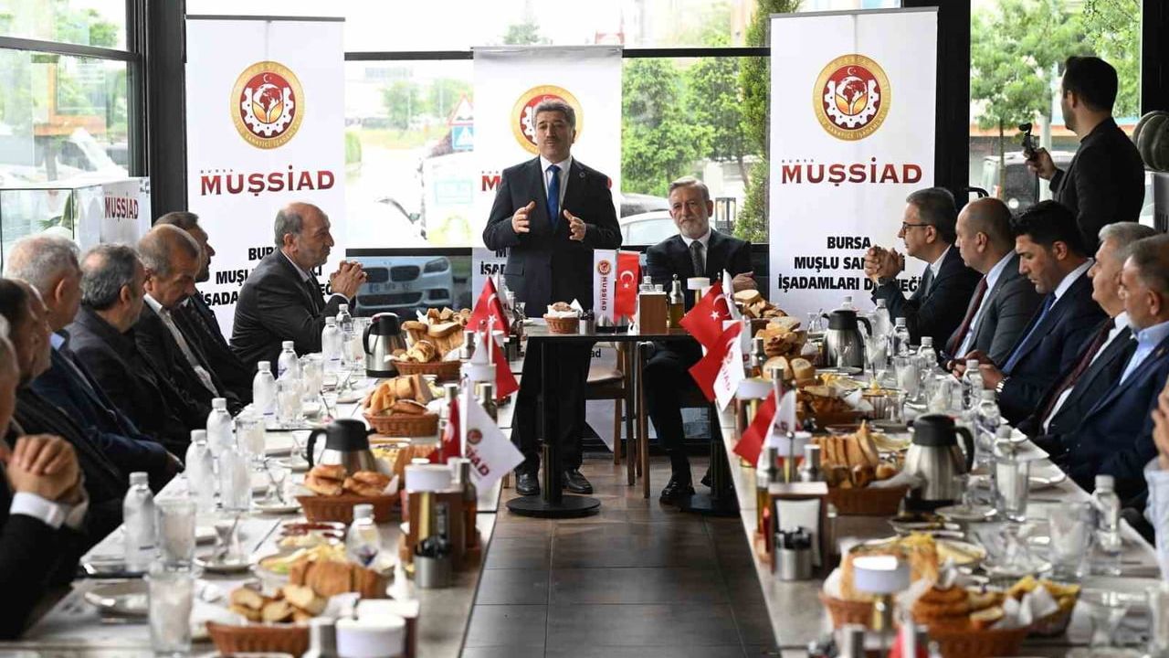 BTSO Başkanı Burkay MUŞSİAD Üyeleriyle Buluştu: Ortak Akıl ve Dayanışma Vurgusu