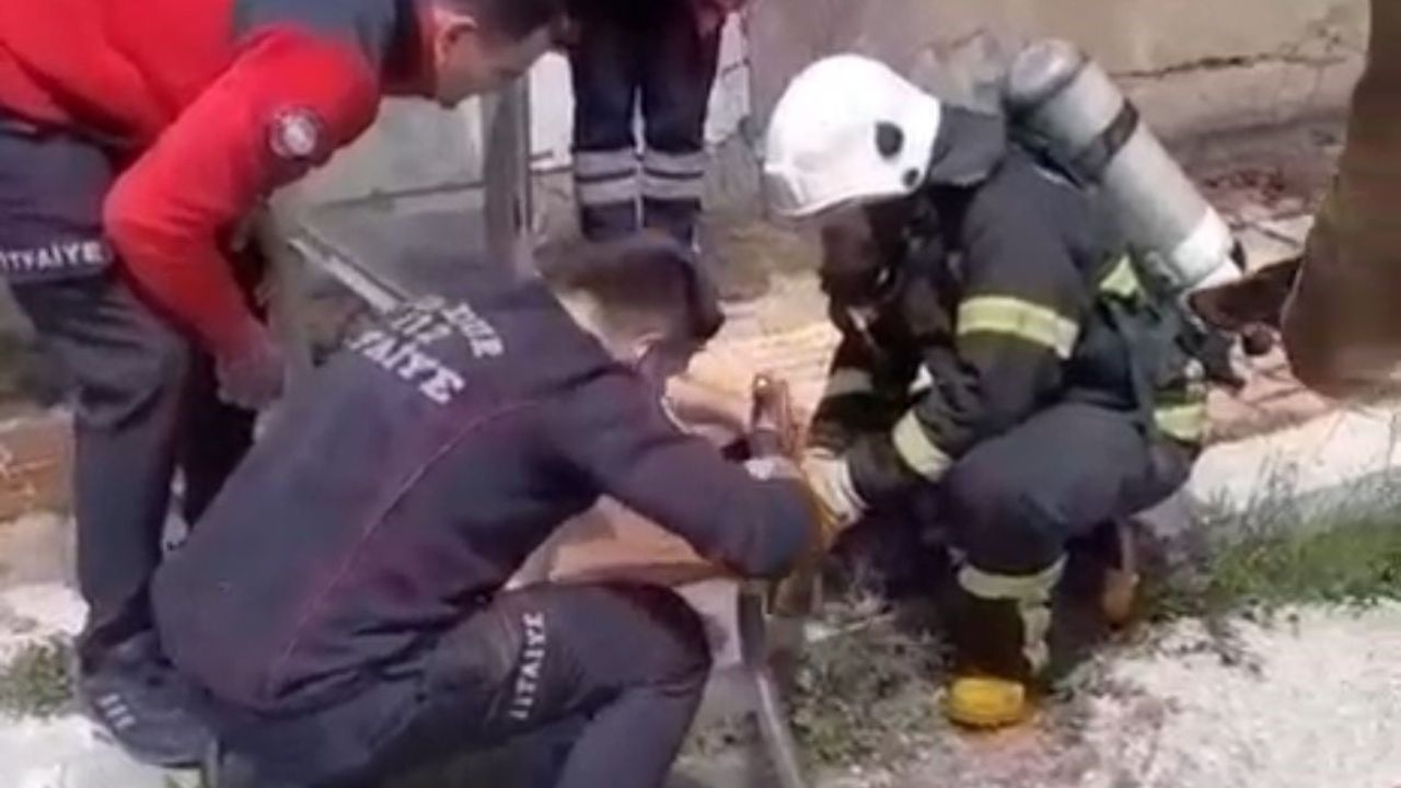 Burdur'da müstakil evde yangın: 1 kişi dumandan etkilendi, mahsur kedi kurtarıldı