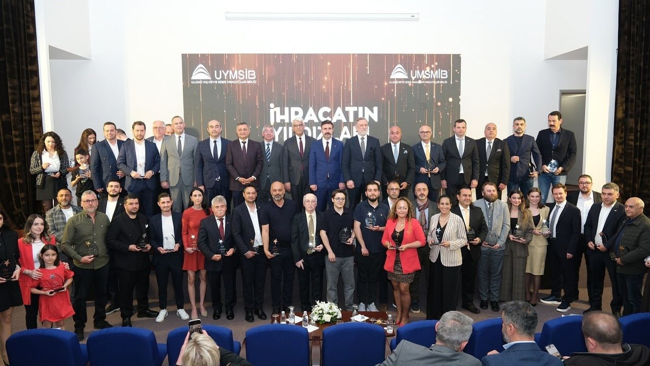 Bursa’da tarım ve gıda ihracatının şampiyonları ödüllerini aldı
