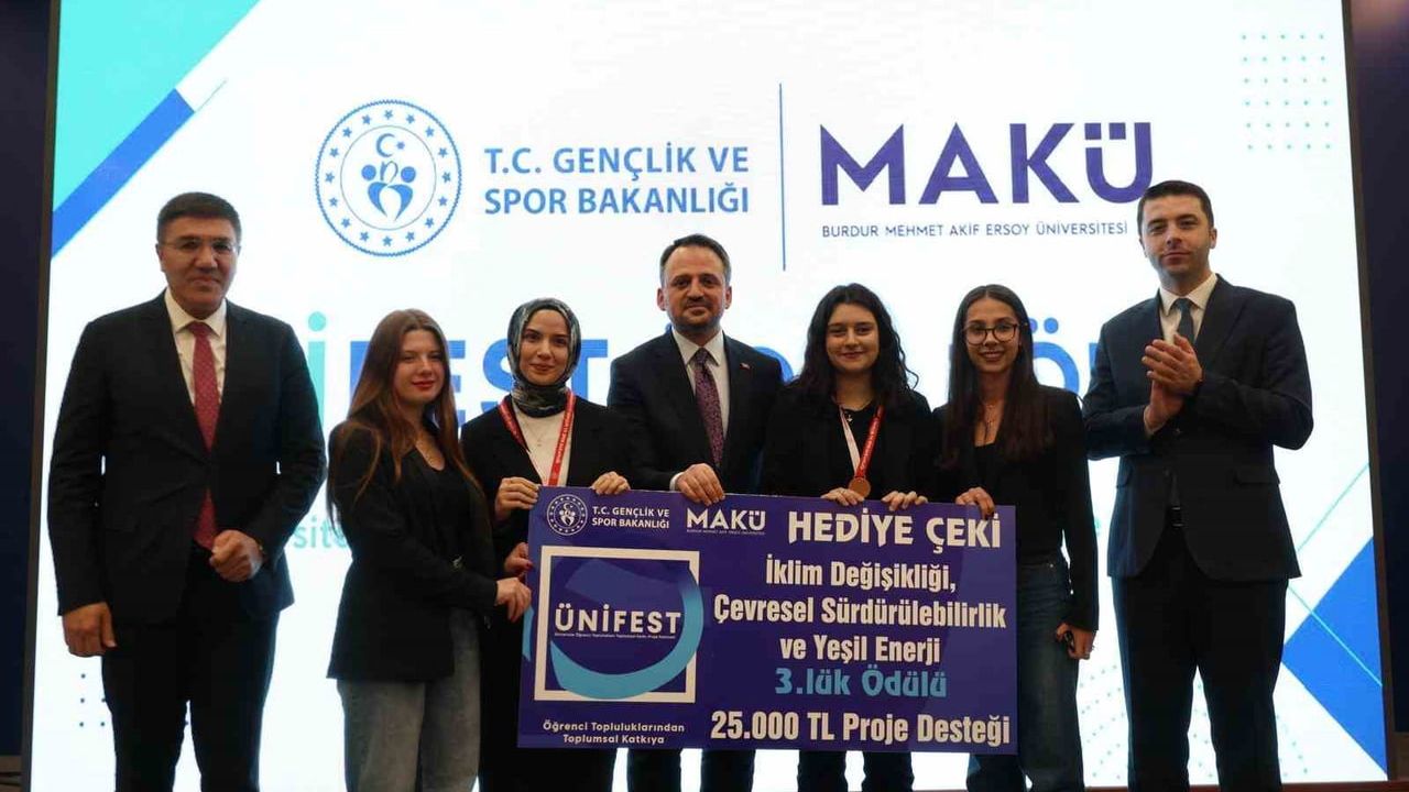 Bursa Teknik Üniversitesi öğrencileri ÜNİFEST’te üç kategoride derece aldı