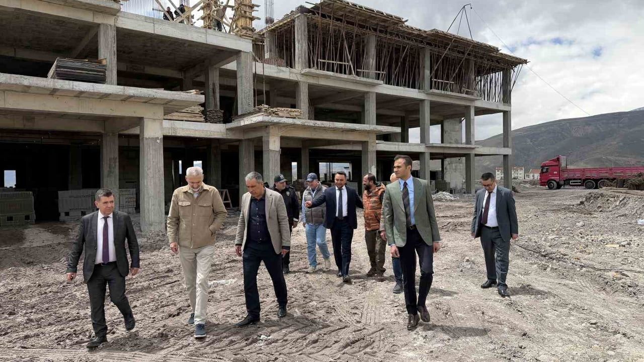Çamardı'da 20 Yataklı Devlet Hastanesi İnşaatında Son Aşamaya Yaklaşıldı