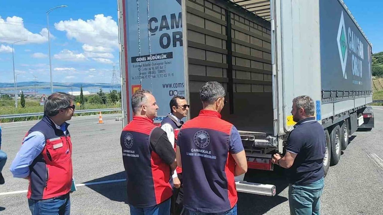 Çanakkale’de Kurban Bayramı Öncesi İl ve İlçelerde Denetimler Aralıksız Sürüyor