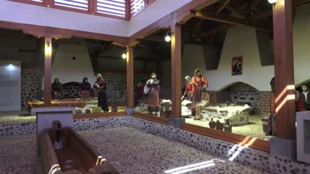 Çankırı'daki Tarihi Tatlısu Çamaşırhanesi Müzesi, Mahalle Kültürünü ve Kadınların Cefakarlığını Yaşatıyor