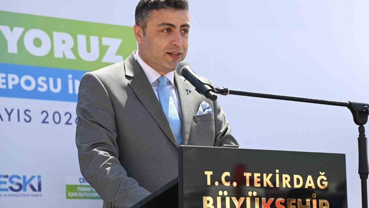 Çerkezköy'de 7 bin 500 m³ İçme Suyu Deposunun Temeli Atıldı — Depolama Kapasitesi Yaklaşık İkiye Katlanıyor