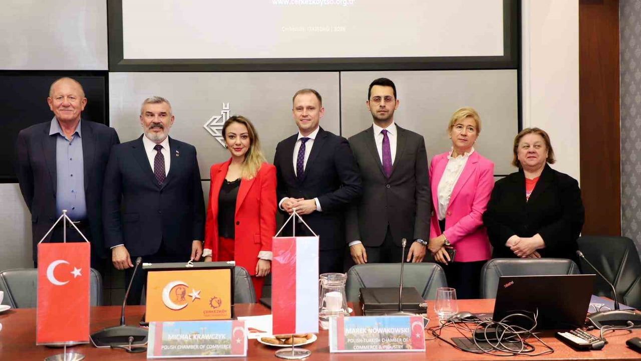 Çerkezköy TSO, Polonya Ticaret Odası ile iş birliğini güçlendirdi
