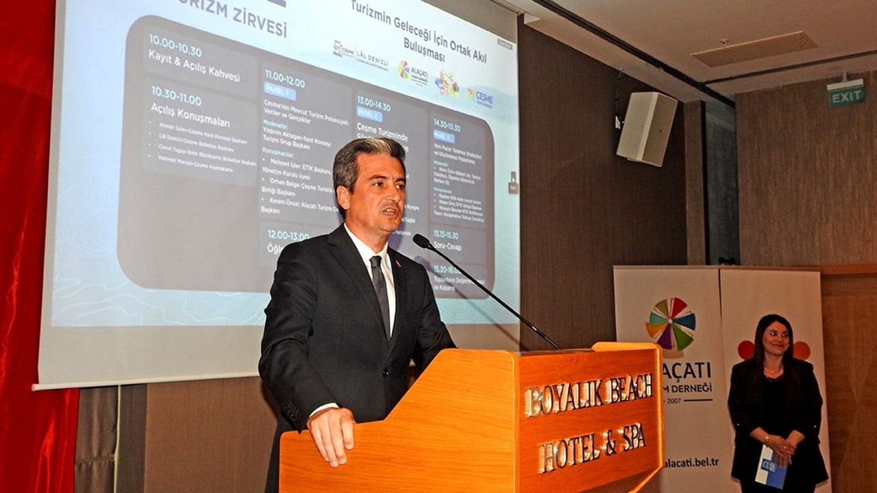 Çeşme Kaymakamı Mehmet Maraşlı: Kaliteli ve sakin turizmle Çeşme kazanacak