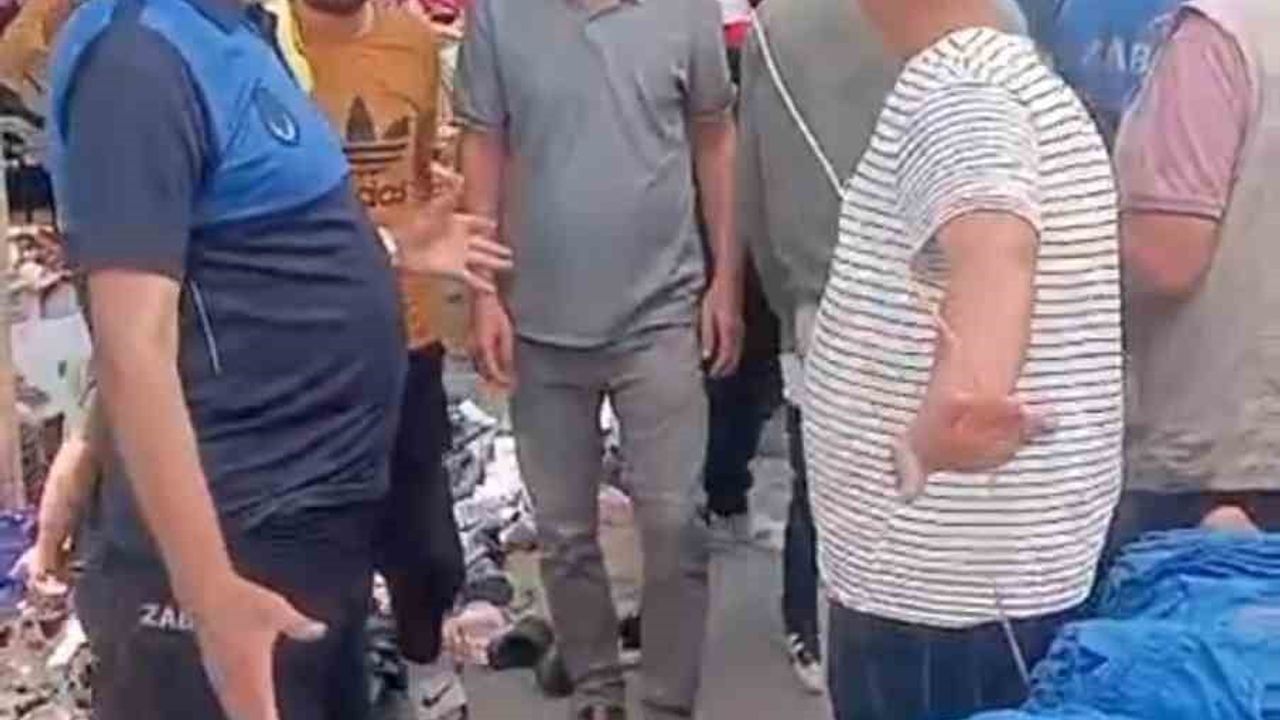 Ceylanpınar'da pazar yeri denetiminde zabıta ile esnaf arasında gerginlik