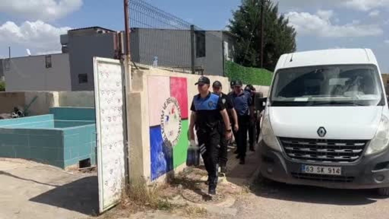 Ceylanpınar'da TDP ekiplerinden rehabilitasyon merkezine ziyaret: Özel çocuklarla pasta sürprizi