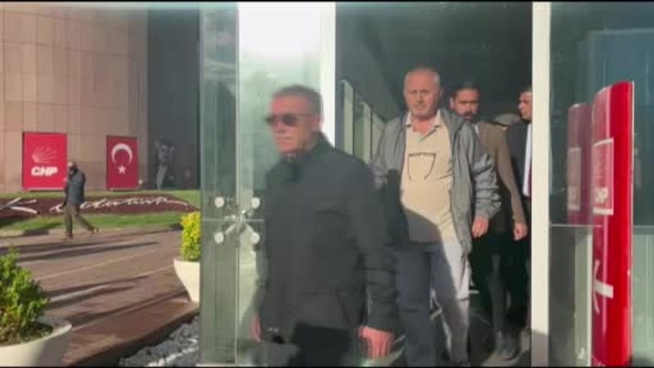 CHP'de 'mutlak butlan' kararı sonrası Genel Merkez önünde hareketlilik