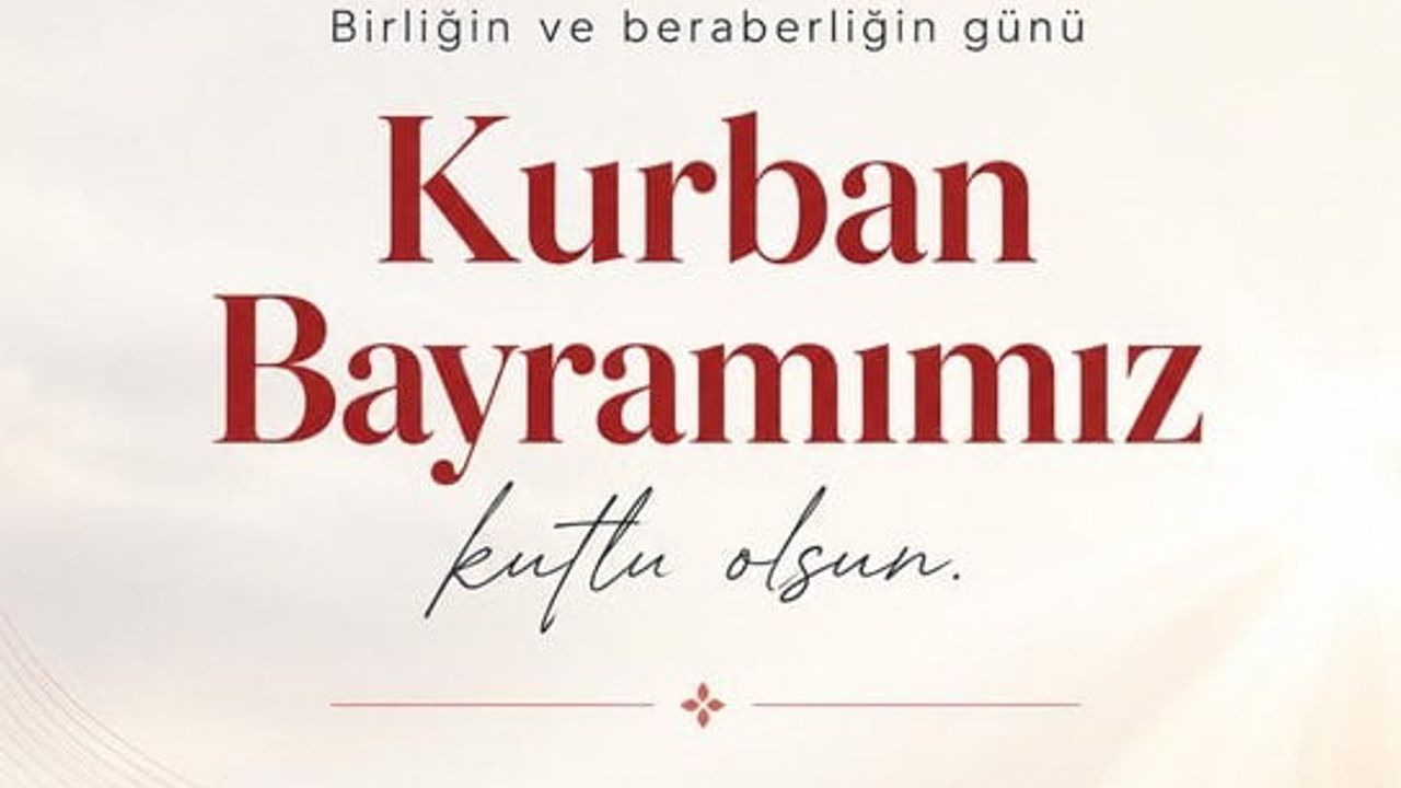 CHP Genel Başkanı Kemal Kılıçdaroğlu'ndan Kurban Bayramı mesajı