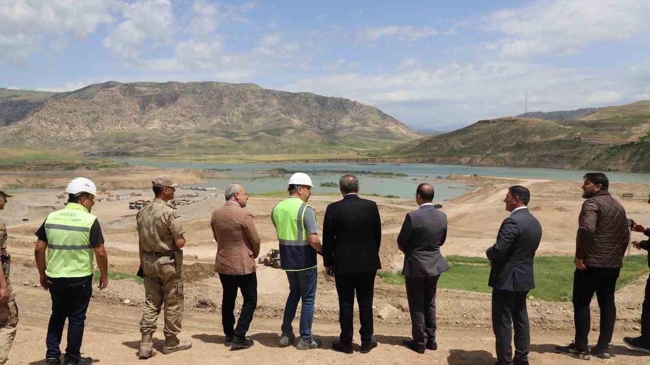 Cizre Barajı Projesi'nde sulama sistemi hayata geçiriliyor