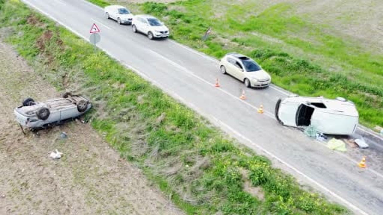 Çorum Alaca'da aynı noktada iki trafik kazası: 2 yaralı