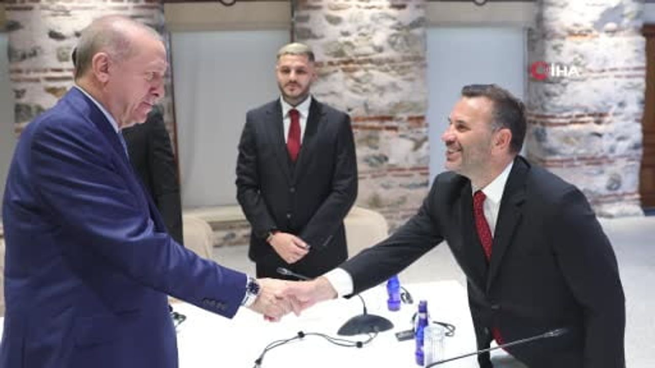 Cumhurbaşkanı Erdoğan, Trendyol Süper Lig 2025-2026 Şampiyonu Galatasaray'ı Kabul Etti