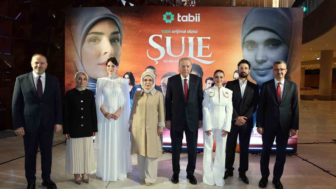 Cumhurbaşkanı Erdoğan ve Emine Erdoğan, 'Şule Senin Hikayen' dizisinin galasına katıldı