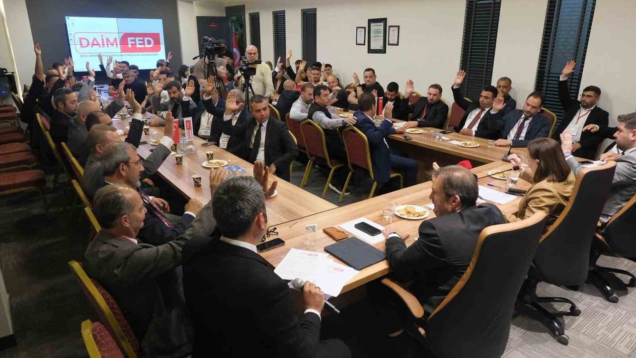 DAİMFED yeni yönetiminde görev dağılımı yapıldı