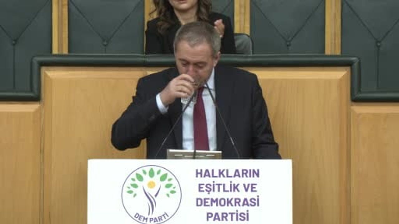 DEM Parti Eş Genel Başkanı Tuncer Bakırhan: Barış ve eşit yurttaşlıkla Türkiye'yi stratejik güç haline getirebiliriz