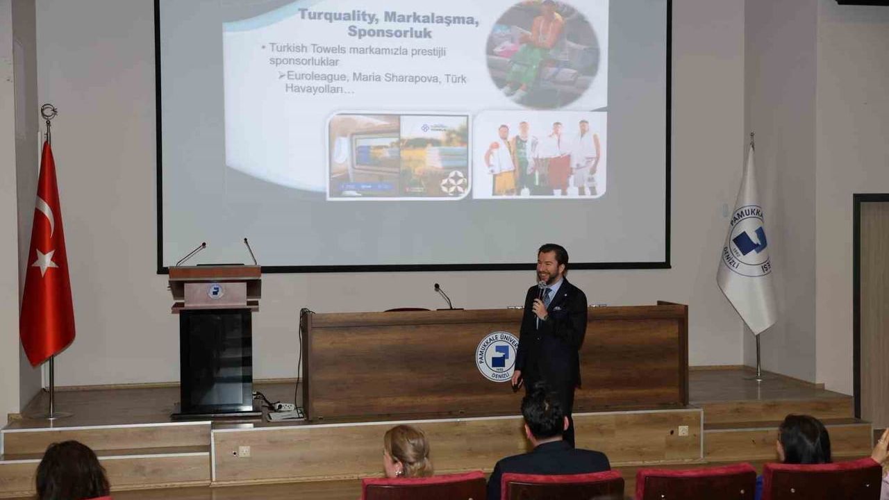 DENİB Başkanı Osman Uğurlu, Denizli’de Üniversitelilerle İhracat ve Kariyer Deneyimlerini Paylaştı