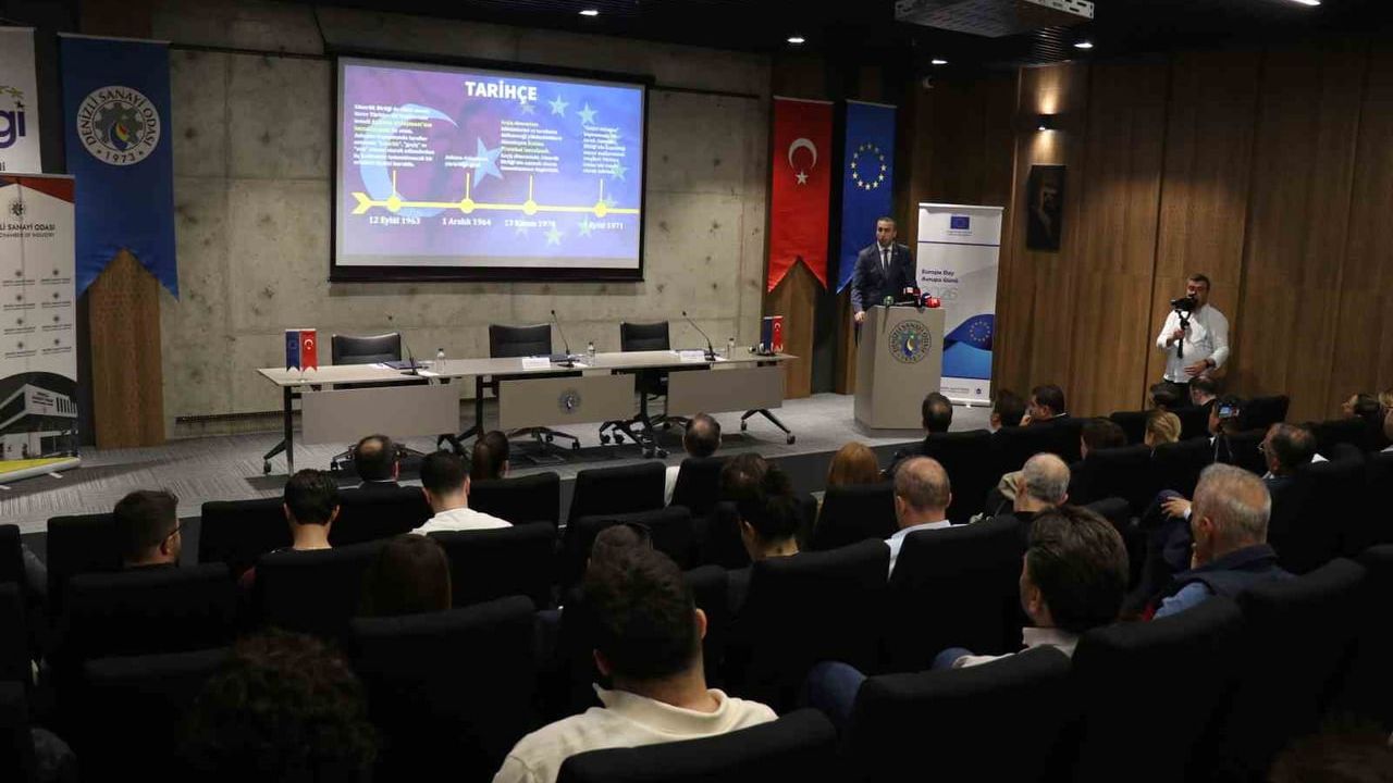 Denizli'de Avrupa Günü: Türkiye-AB İlişkileri ve Avrupa’nın Yeni Sanayi Politikaları DSO'da Tartışıldı