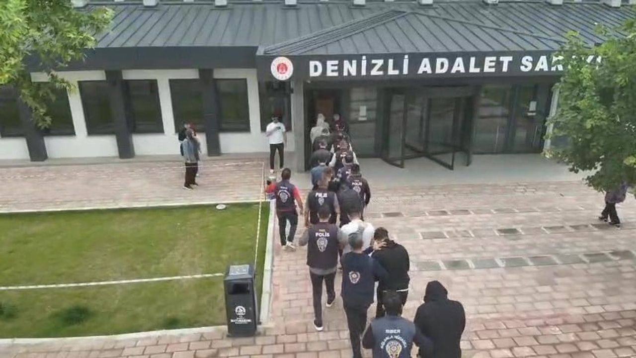 Denizli merkezli eş zamanlı operasyonda 14 kişi yasa dışı bahis ve aklama suçlamasıyla tutuklandı