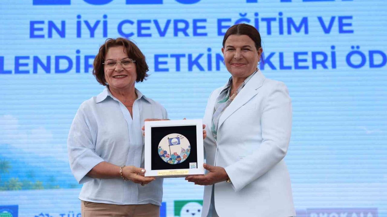 Didim Belediyesi'ne TÜRÇEV'den 2025 En İyi Çevre Eğitim ve Bilinçlendirme Etkinlikleri Ödülü