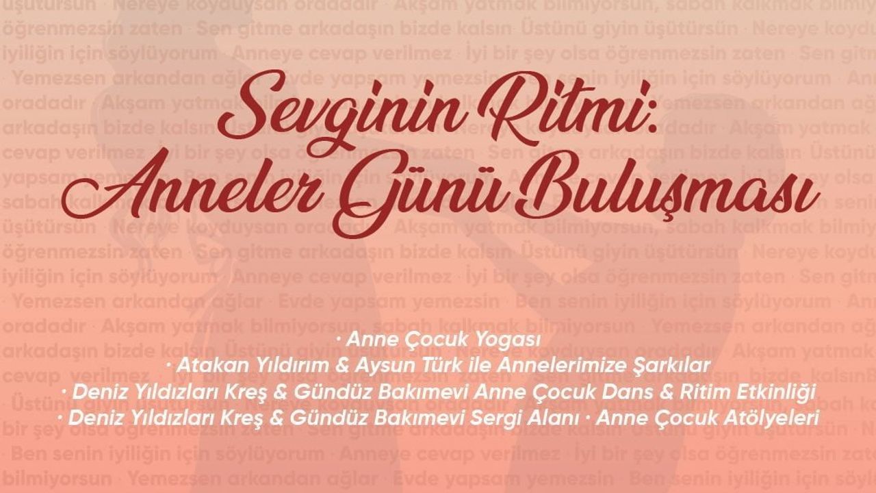Didim'de Anneler Günü: Sevginin Ritmi etkinliği Amfi Tiyatro'da