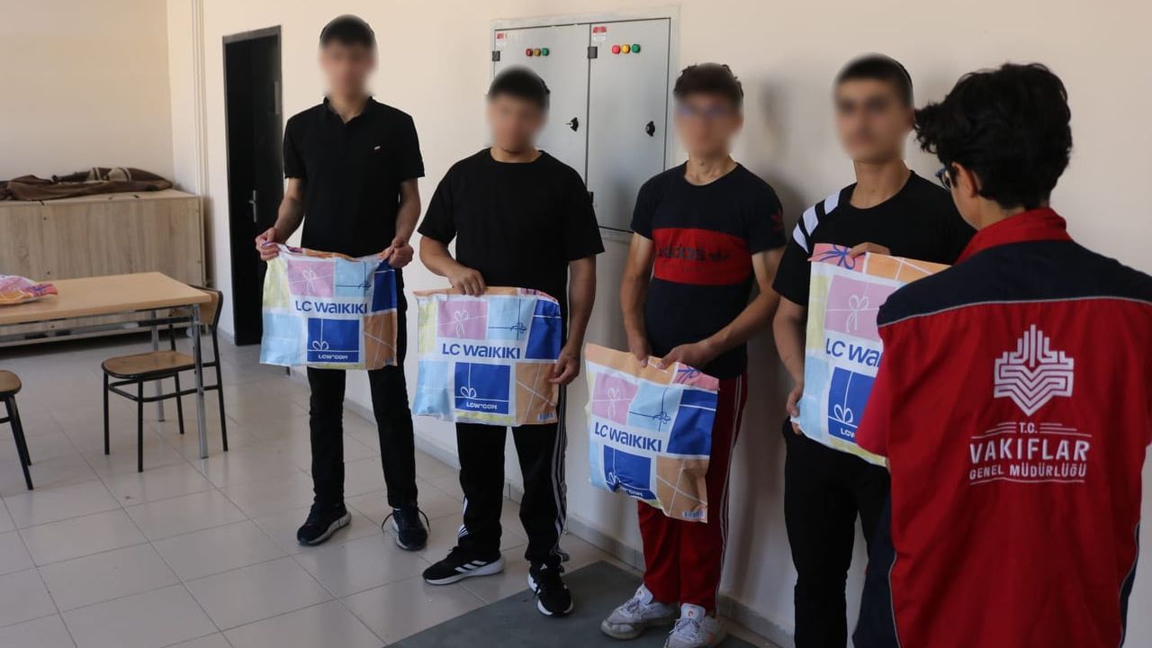 Diyarbakır Vakıflar Bölge Müdürlüğü, cezaevindeki çocuklarla anlamlı buluşma