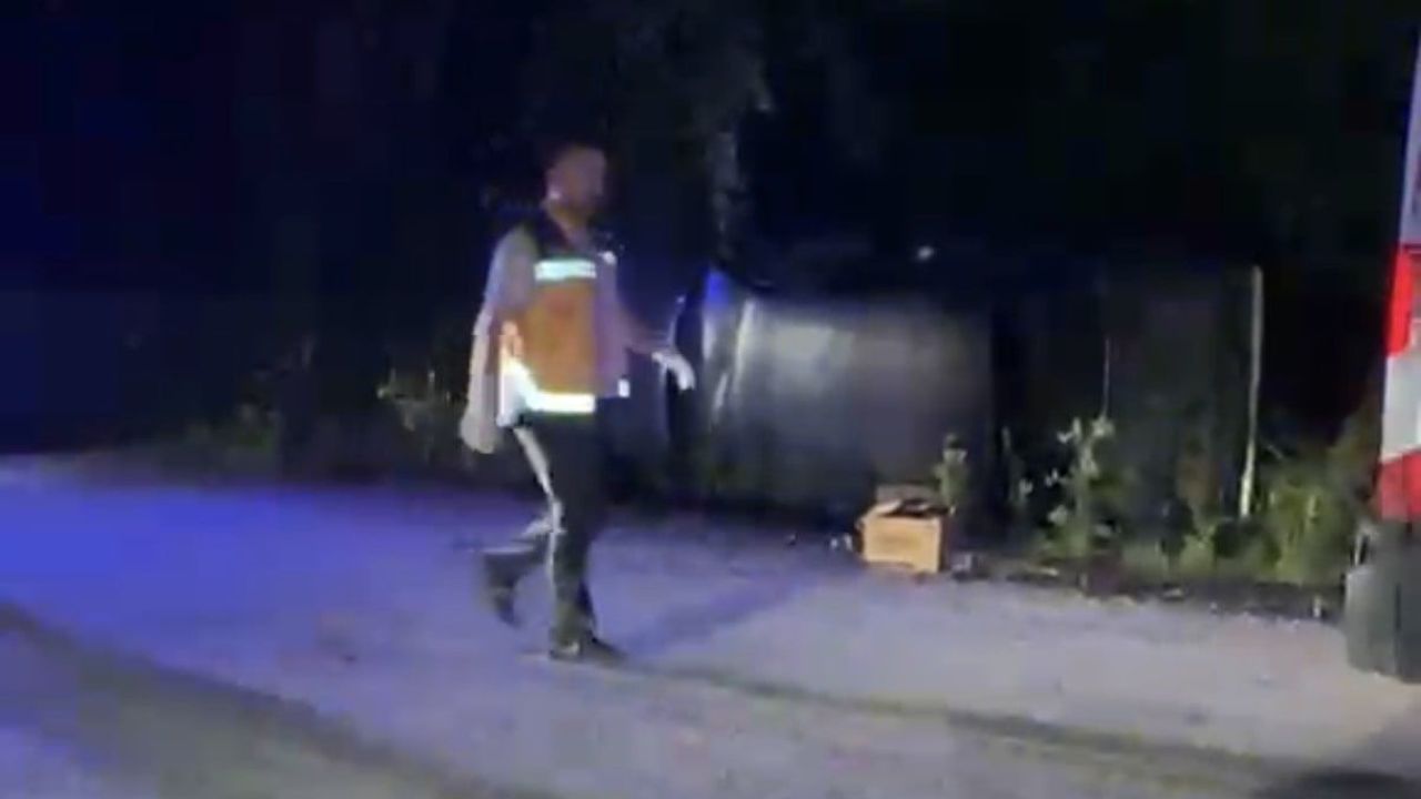 Düzce Cumayeri Harmankaya'da otomobil yan yattı: 5 kişi yaralandı