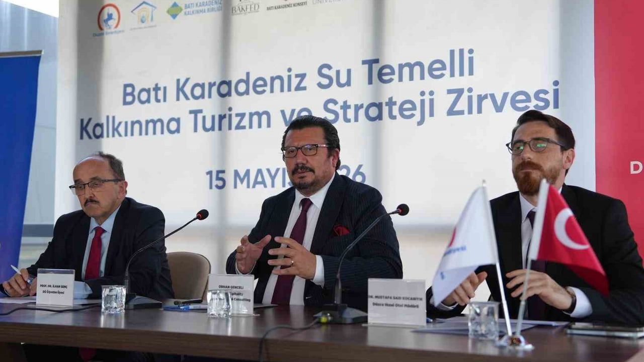 Düzce'de Batı Karadeniz Su Temelli Kalkınma, Turizm ve Strateji Zirvesi gerçekleştirildi