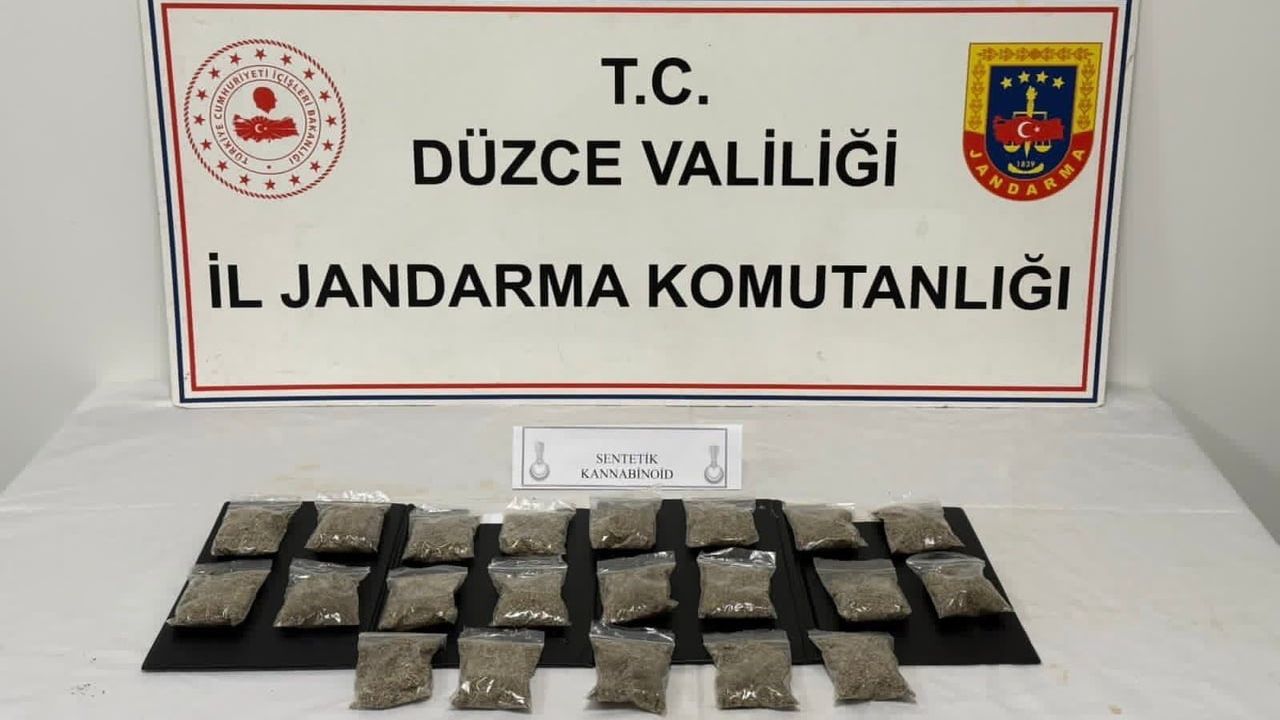 Düzce'de jandarma bir haftada 118 olayın yüzde 96'sını aydınlattı; 23 uyuşturucu satıcısı yakalandı