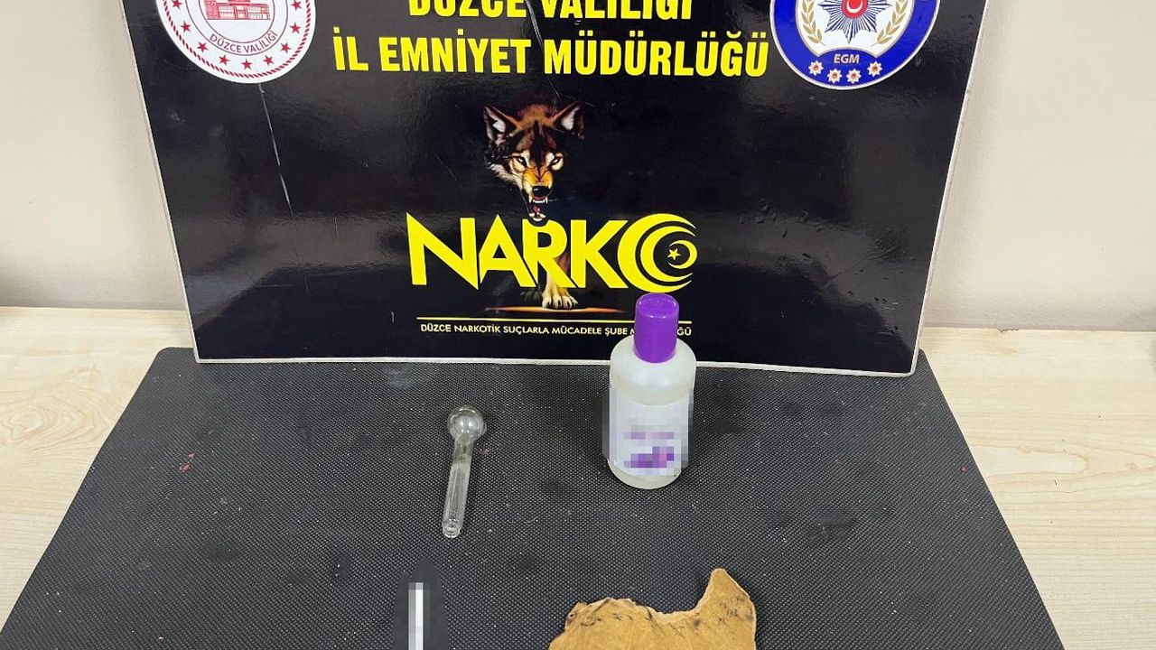 Düzce'de uyuşturucu operasyonu: 1 kişi tutuklandı, sentetik kannobinoid ele geçirildi