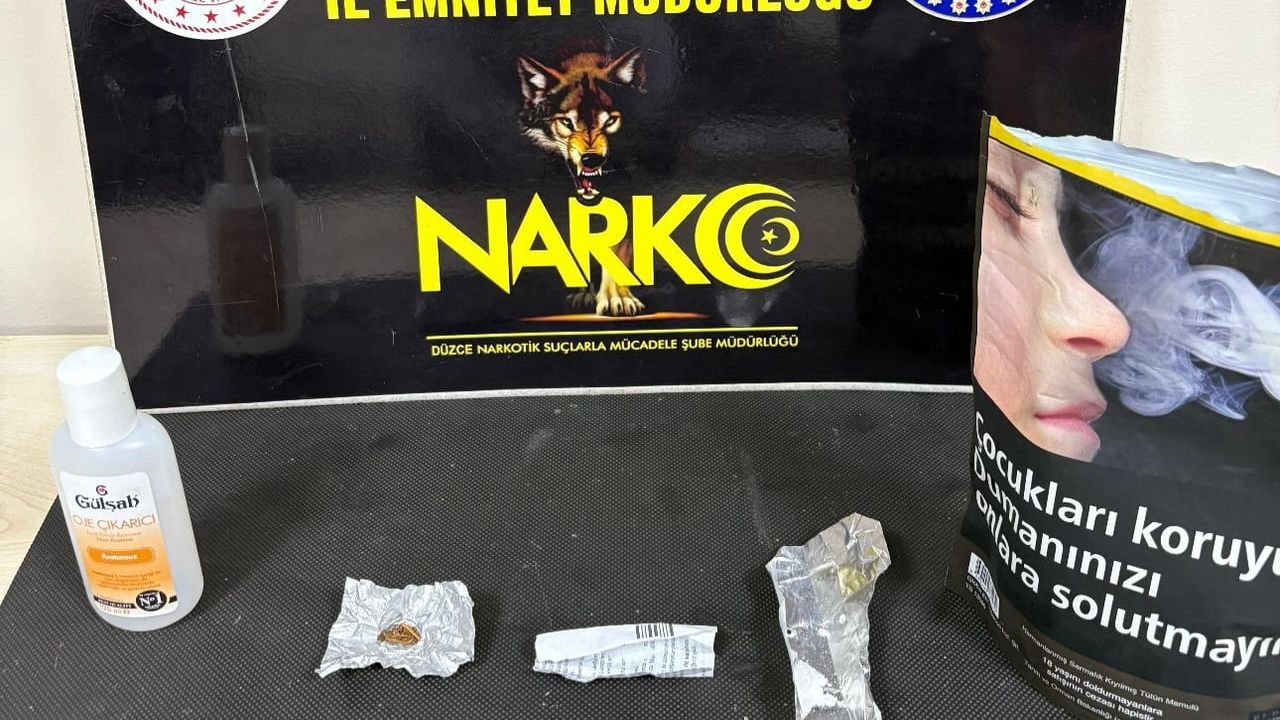Düzce'de uyuşturucu operasyonu: 9 gözaltı, 2 tutuklama