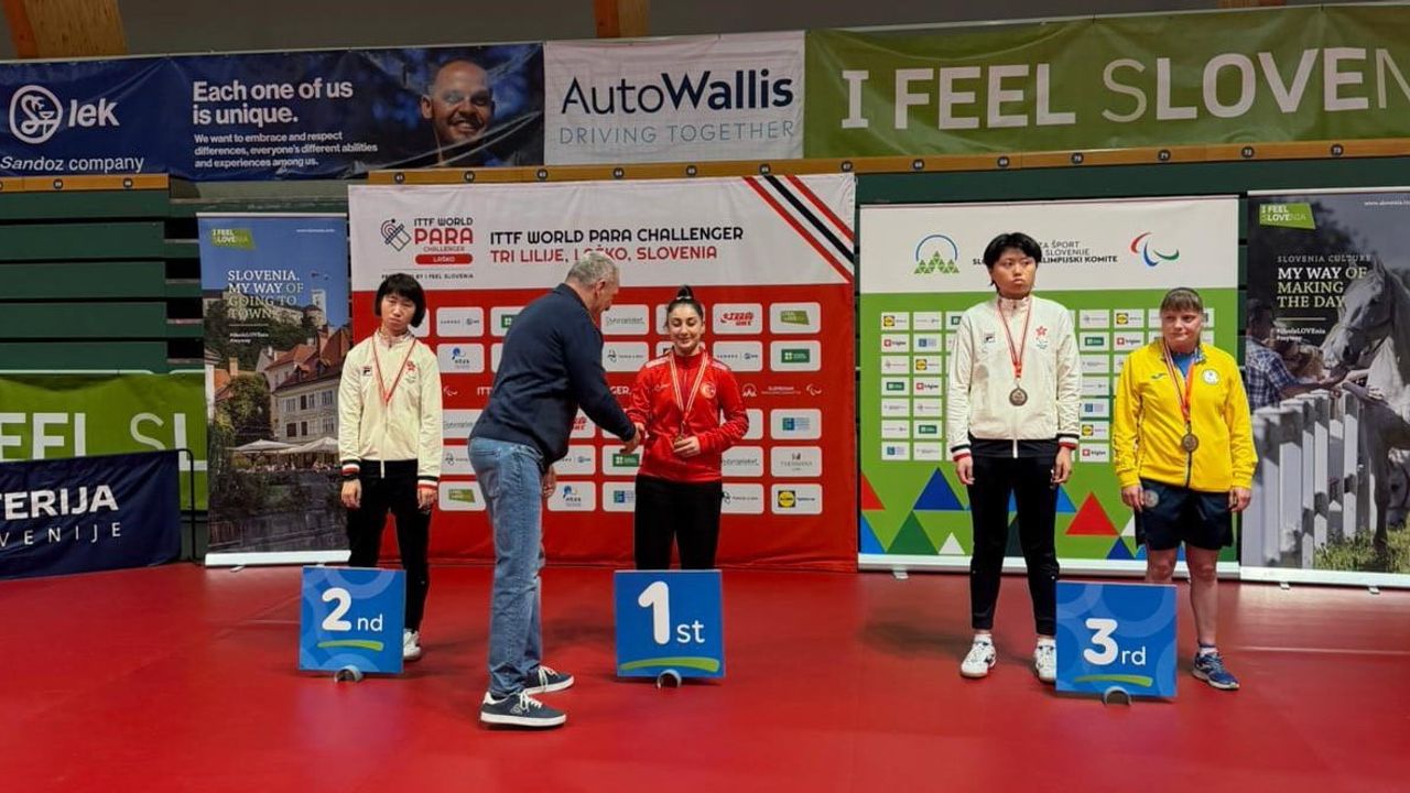 Ebru Acer, ITTF World Para Challenger'da altın madalya kazandı