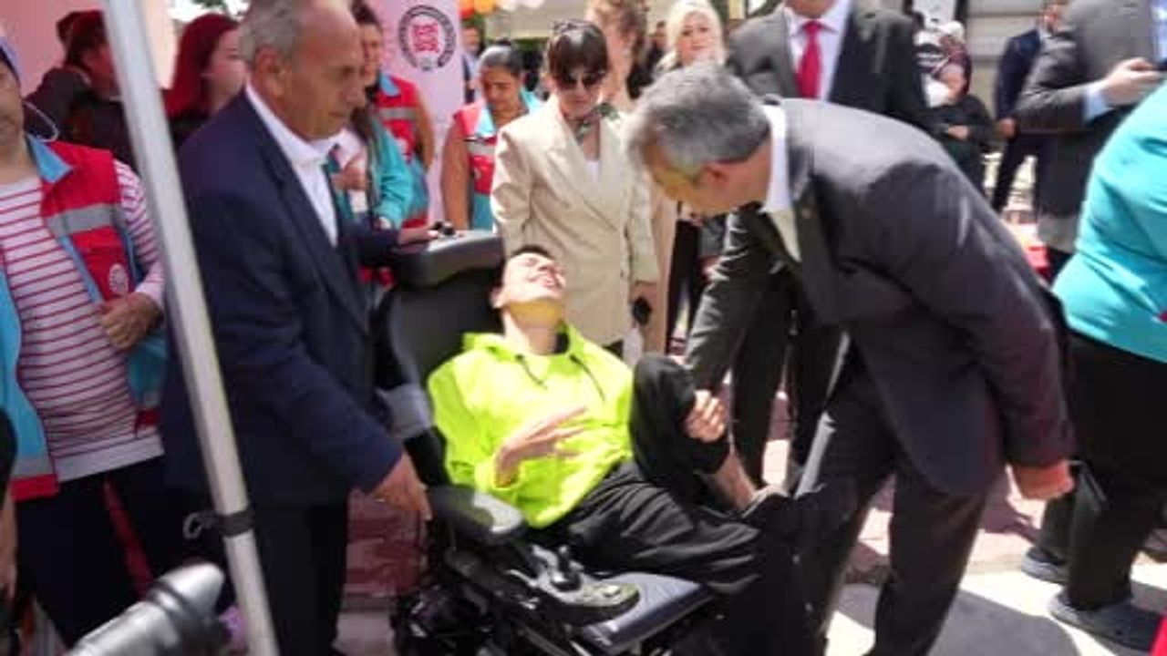 Edirne’de Engelliler Haftası’nda dayanışma ve tekerlekli sandalye desteği
