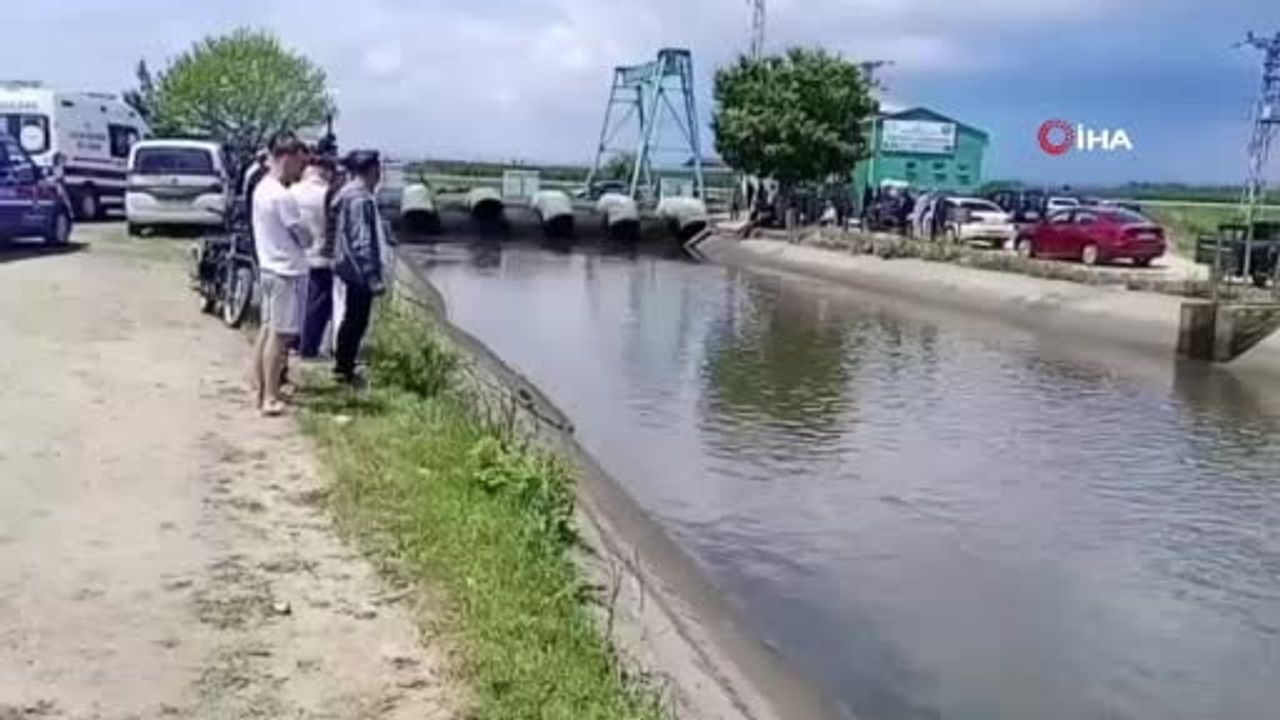 Edirne Yenikarpuzlu'da sulama kanalına düşen balıkçı yaşamını yitirdi