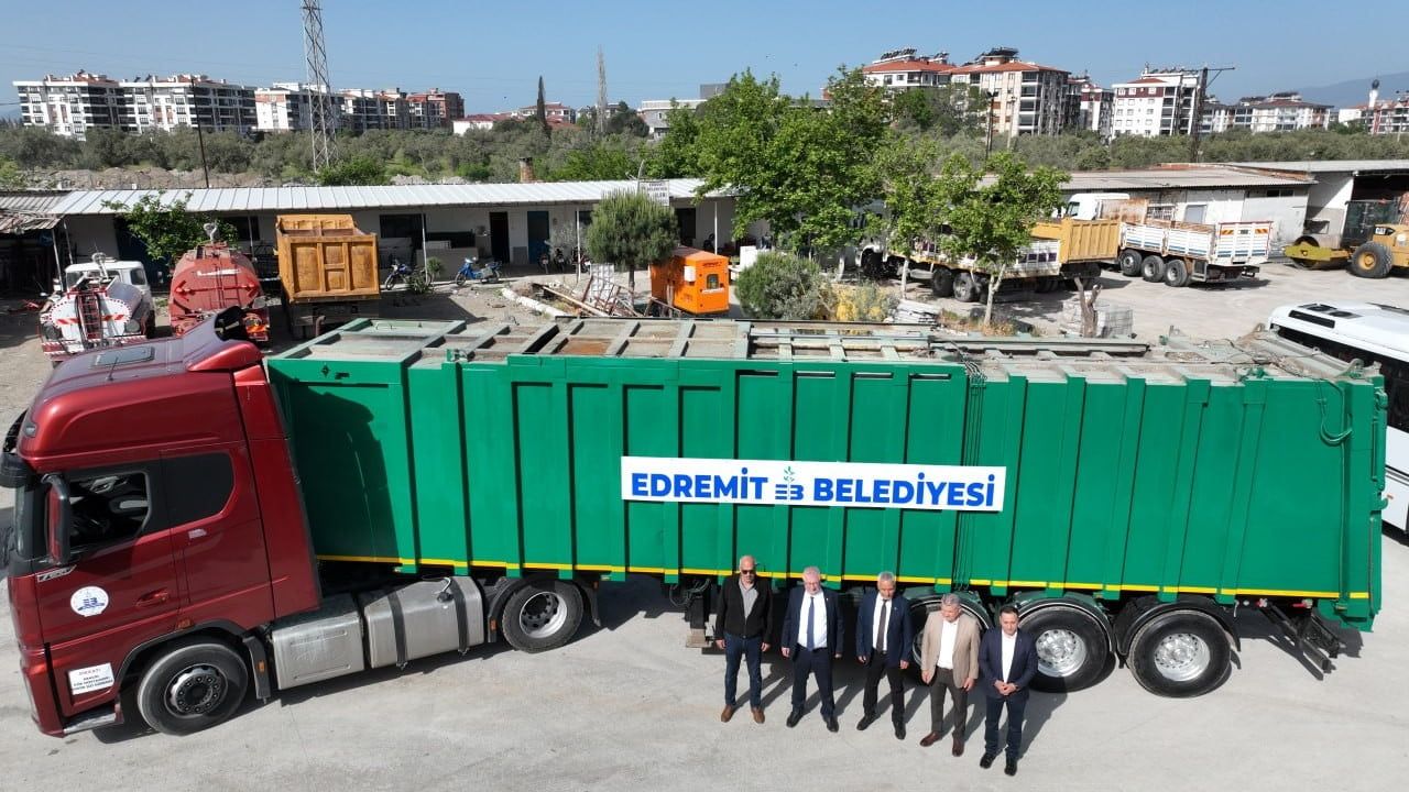 Edremit Belediyesi araç filosunu güçlendirerek hizmet kapasitesini artırdı