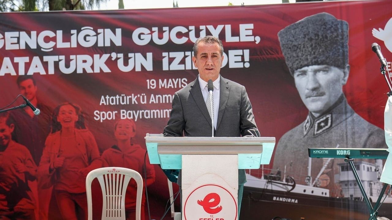 Efeler Belediye Başkanı Anıl Yetişkin'den 19 Mayıs Atatürk'ü Anma, Gençlik ve Spor Bayramı Mesajı