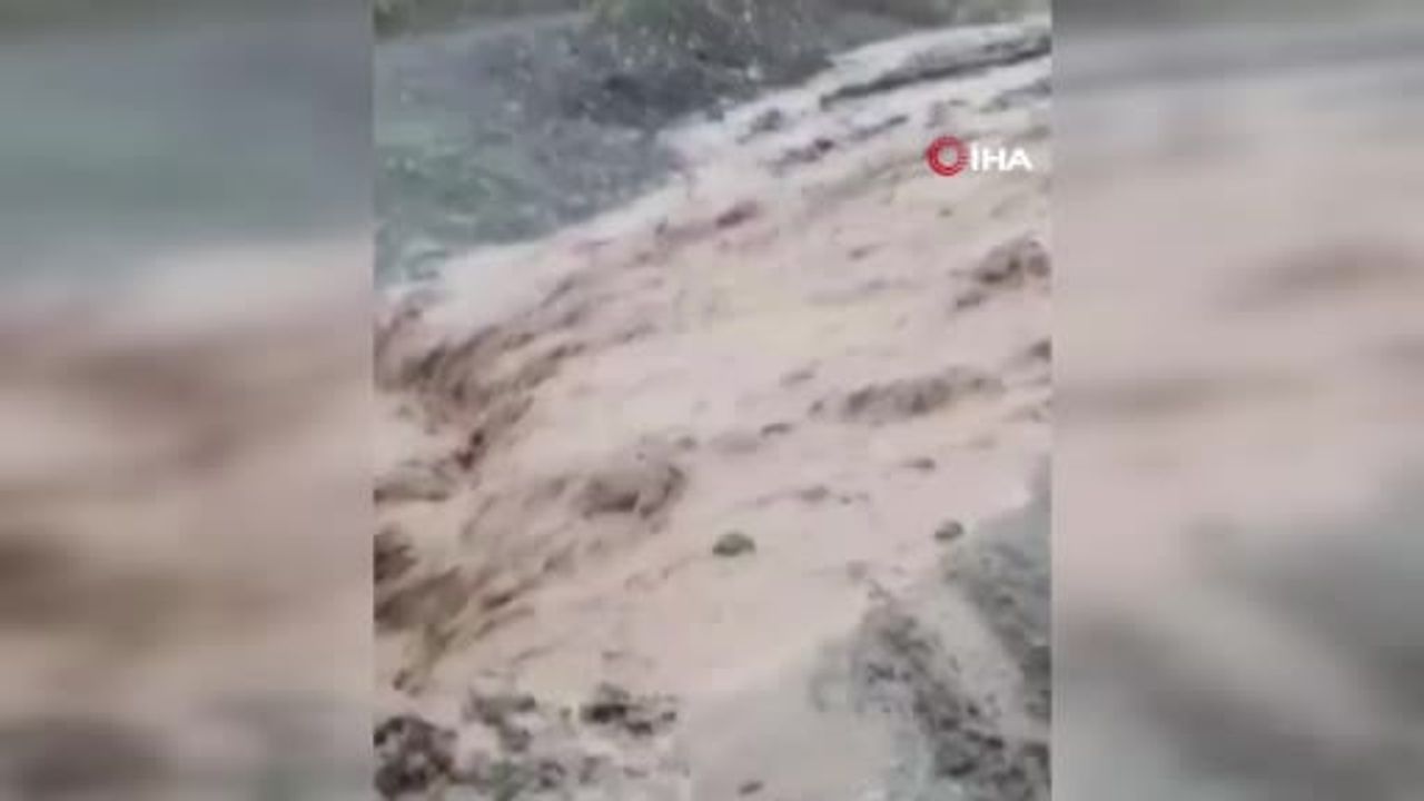 Elazığ Baskil'de Sağanak Sonrası Sel: Yukarı Kuluşağı Köyü Behçetler Mezrası Etkilendi