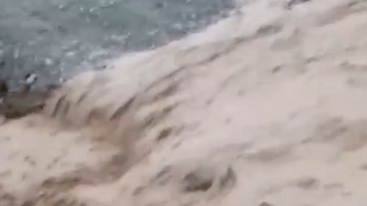 Elazığ'da Baskil'e bağlı Yukarı Kuluşağı Behçetler Mezrası'nda sağanak sonrası sel